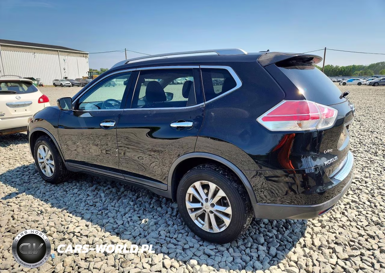 2015 Nissan Rogue Sv VIN:KNMAT2MV1FP521175 - 2