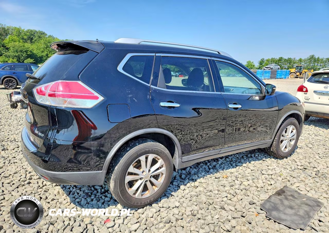 2015 Nissan Rogue Sv VIN:KNMAT2MV1FP521175 - 3