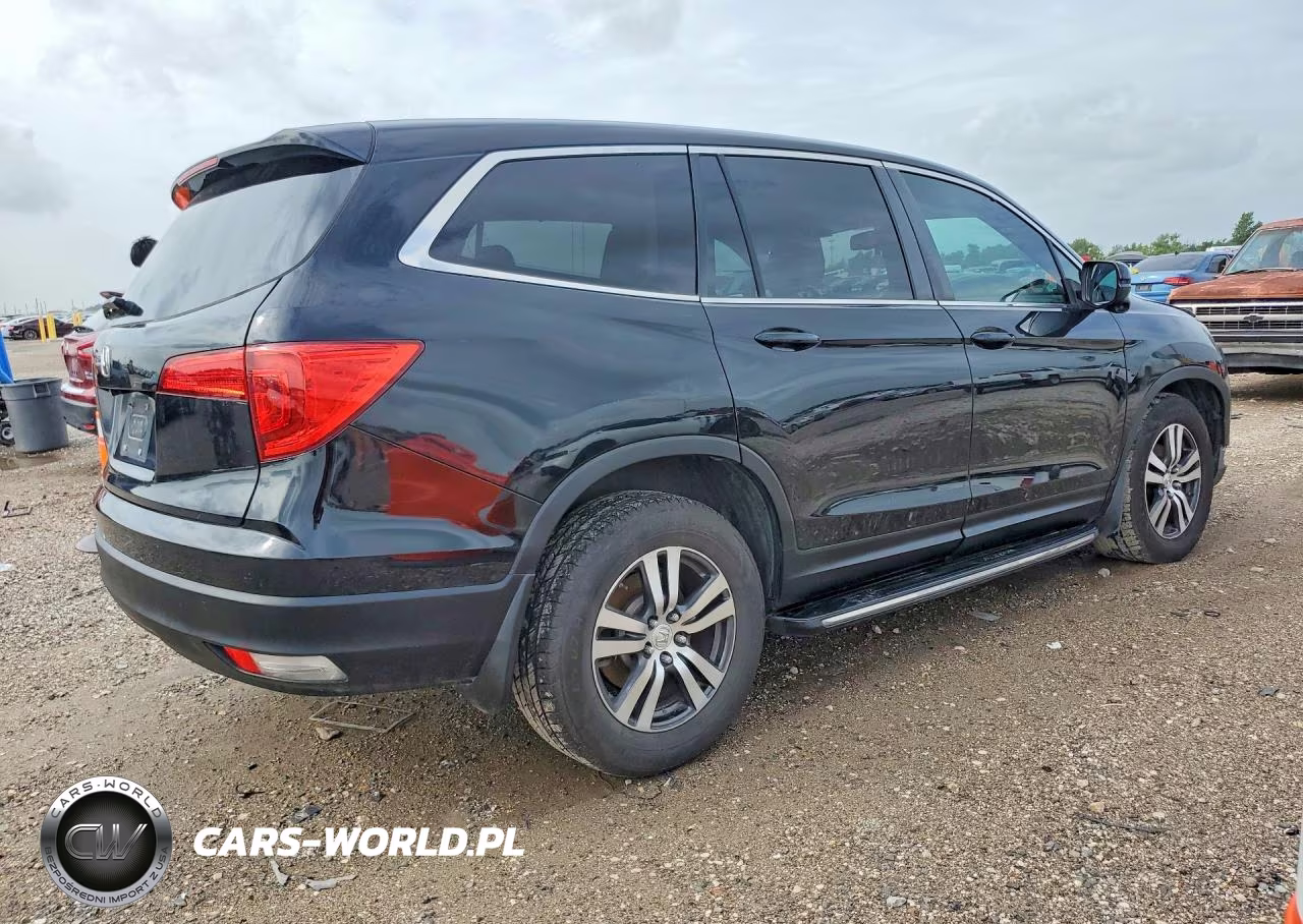 2016 Honda Pilot Exl VIN:5FNYF5H51GB011826 - 3