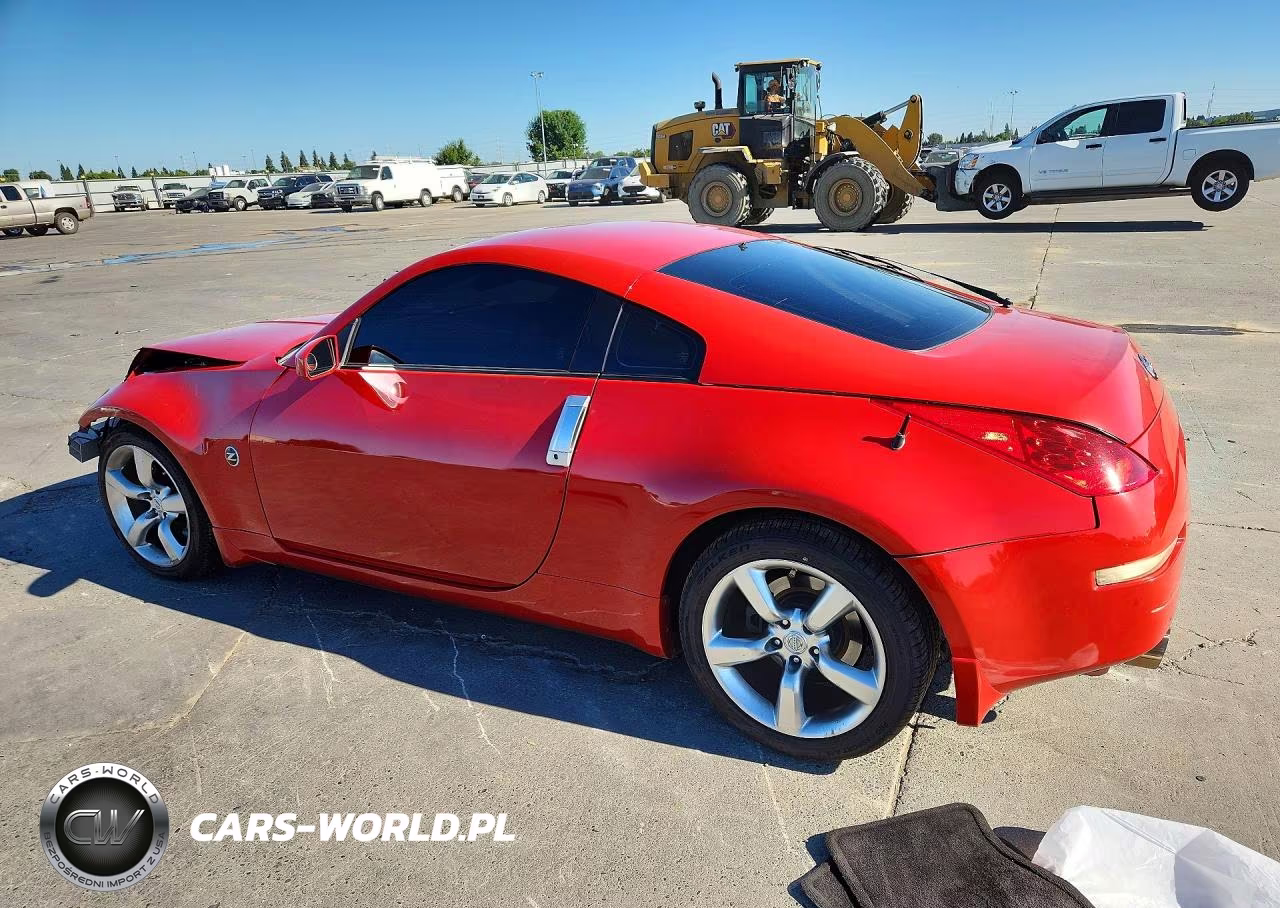 2006 Nissan 350Z Coupe VIN:JN1AZ34D26M302497 - 2