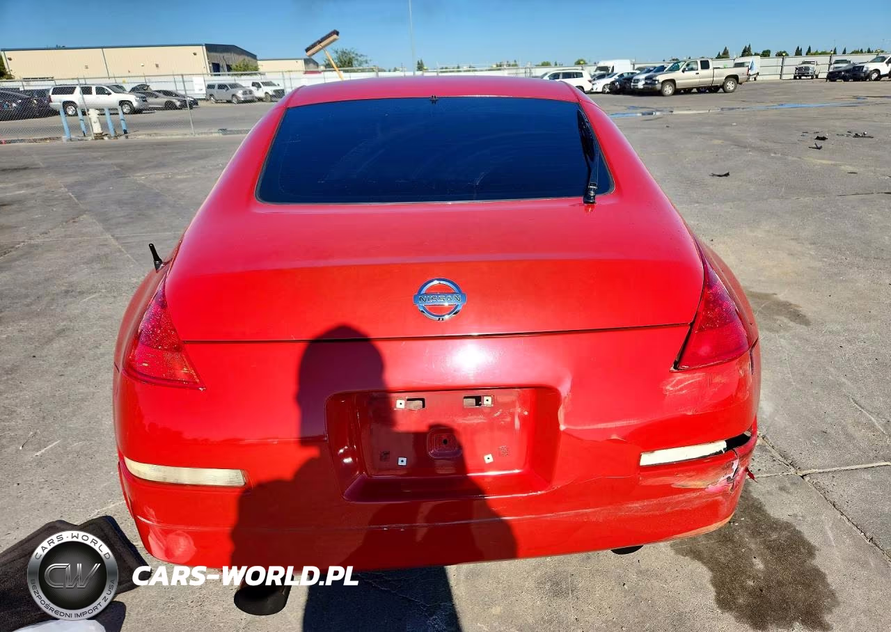 2006 Nissan 350Z Coupe VIN:JN1AZ34D26M302497 - 6
