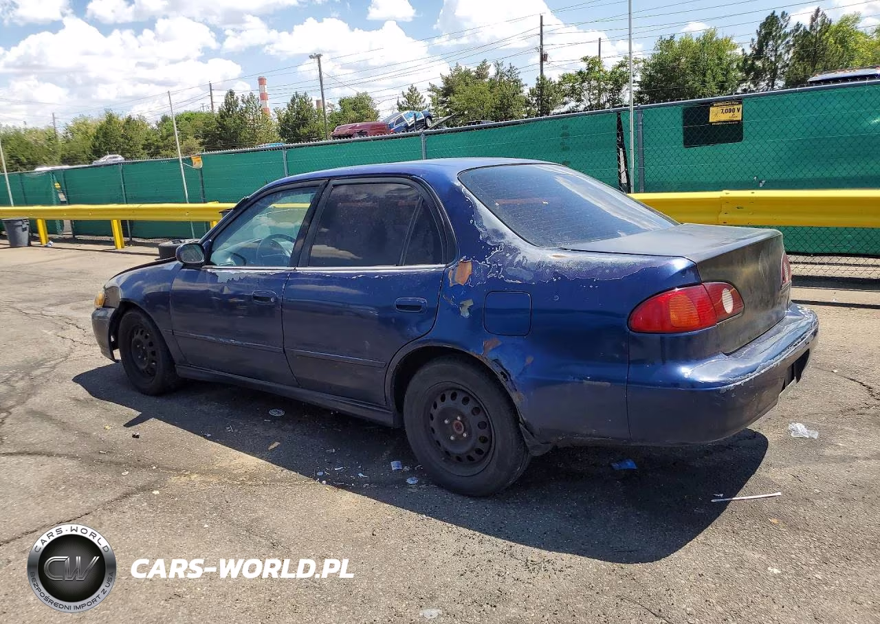 2001 Toyota Corolla S VIN:1NXBR12E41Z490574 - 2