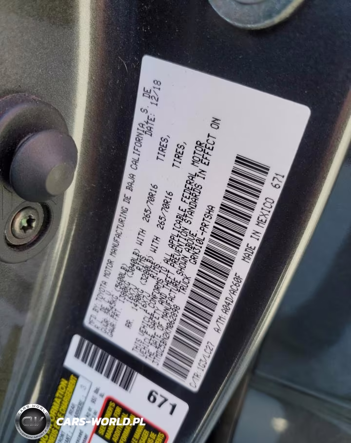 2019 Toyota Tacoma Double Cab VIN:3TMDZ5BN2KM062898 - 13