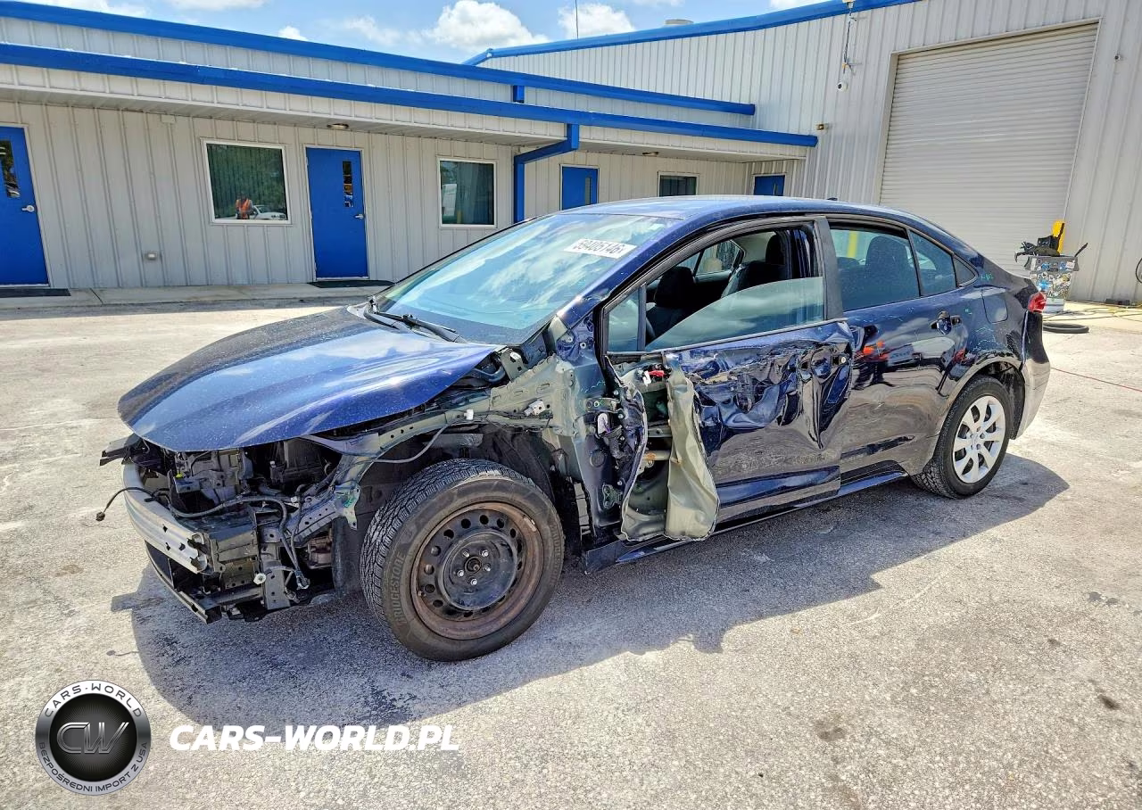 2022 Toyota Corolla Le VIN:5YFEPMAE1NP338023 - 1
