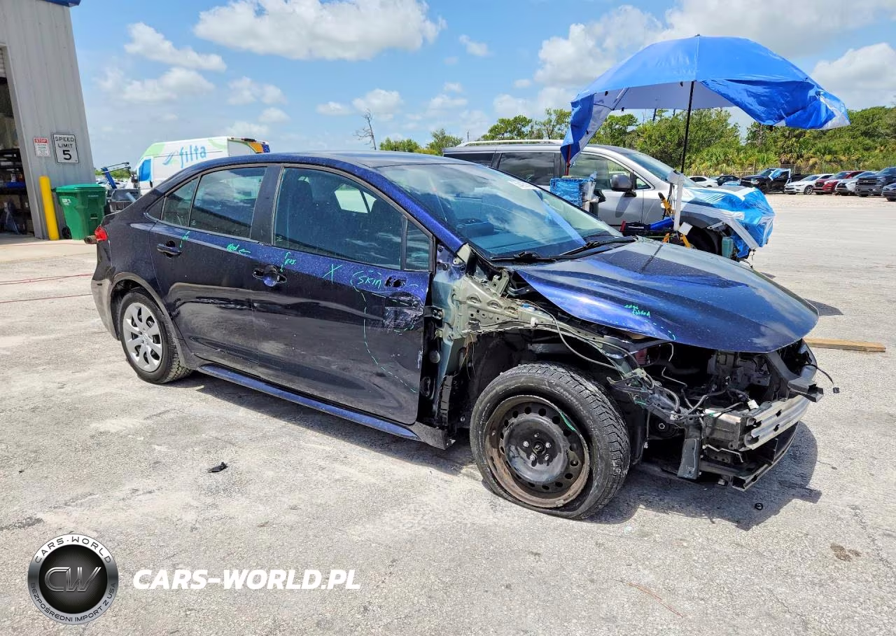 2022 Toyota Corolla Le VIN:5YFEPMAE1NP338023 - 4