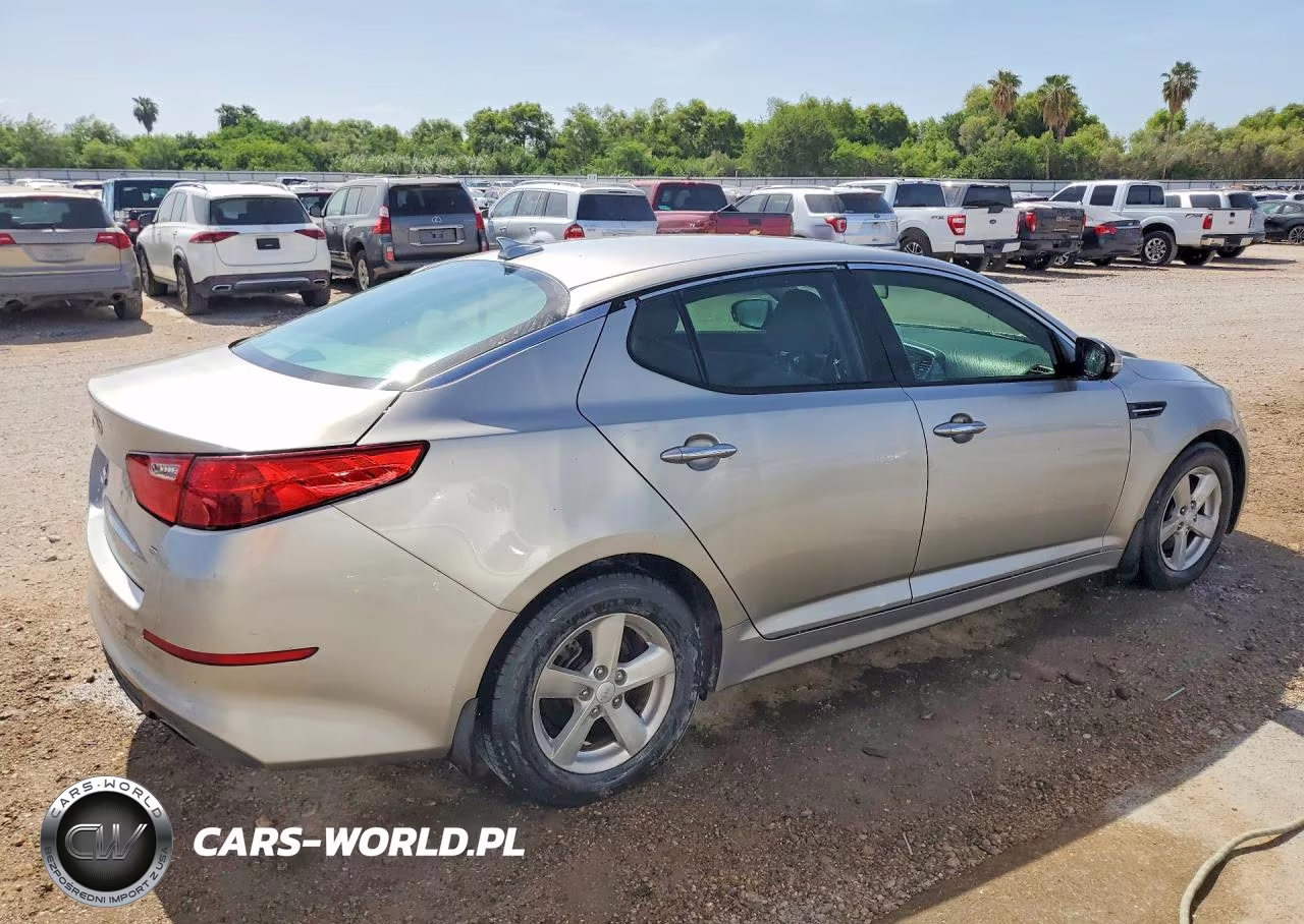 2015 Kia Optima Lx VIN:KNAGM4A74F5556424 - 3