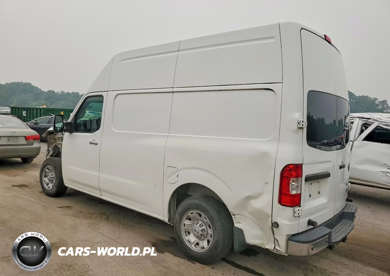 2012 Nissan Nv 2500 Delivery Van VIN:1N6AF0LY2CN117300 - 2