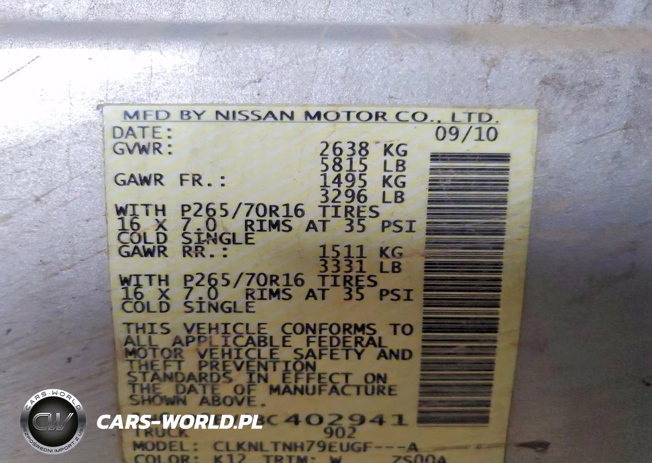 2011 Nissan Frontier S VIN:1N6AD0EV4BC402941 - 12