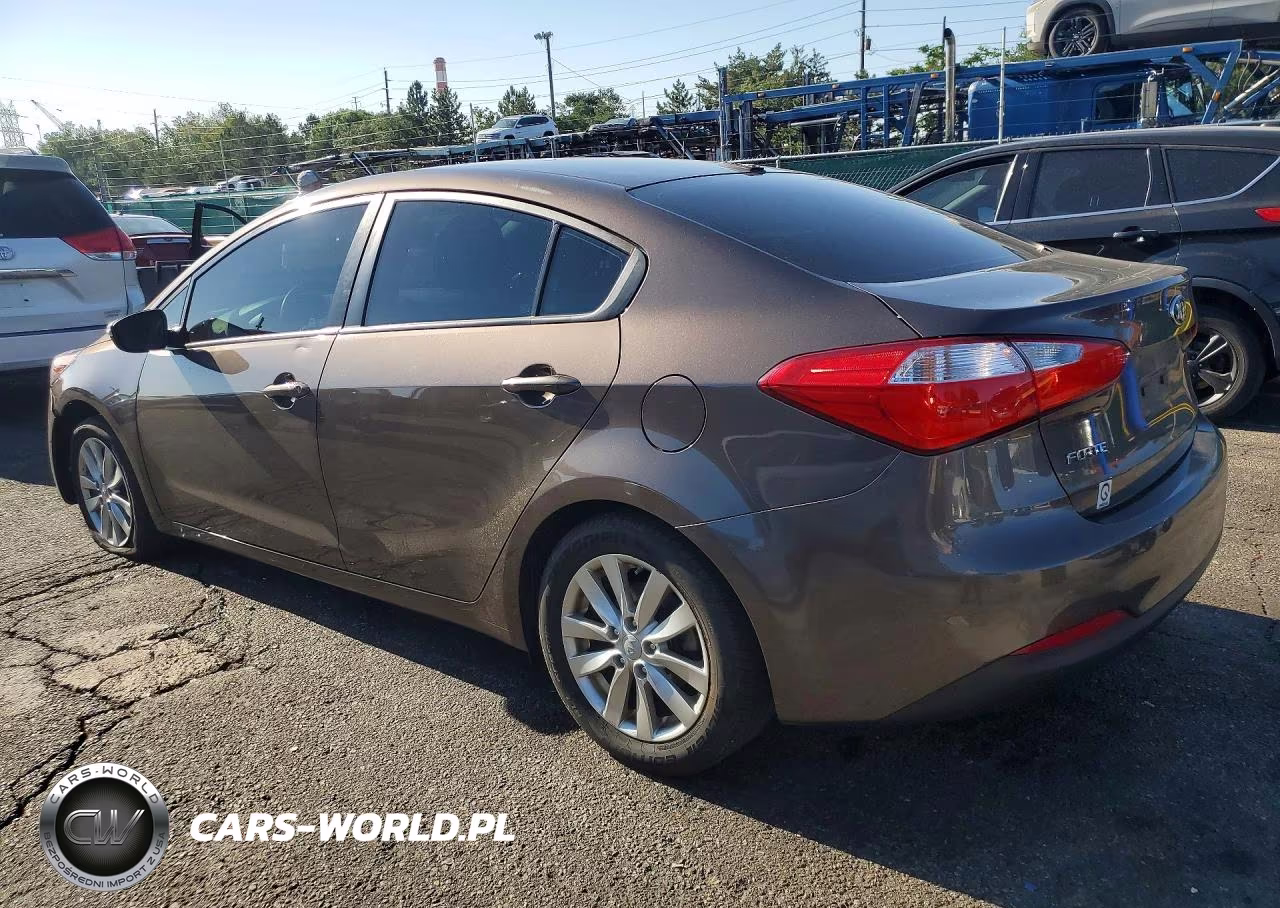 2015 Kia Forte Lx VIN:KNAFX4A61F5345515 - 2