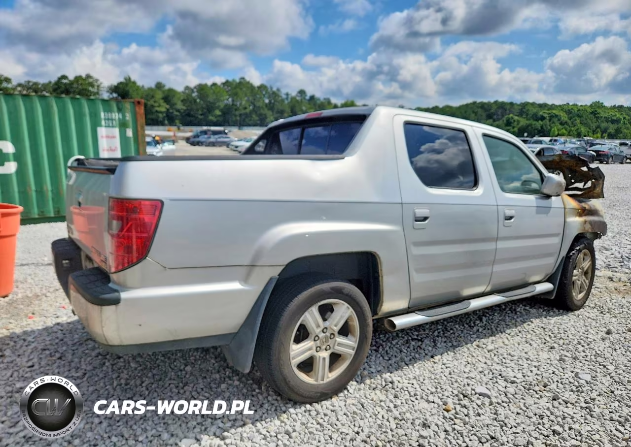 2009 Honda Ridgeline Rtl VIN:5FPYK16569B105993 - 3