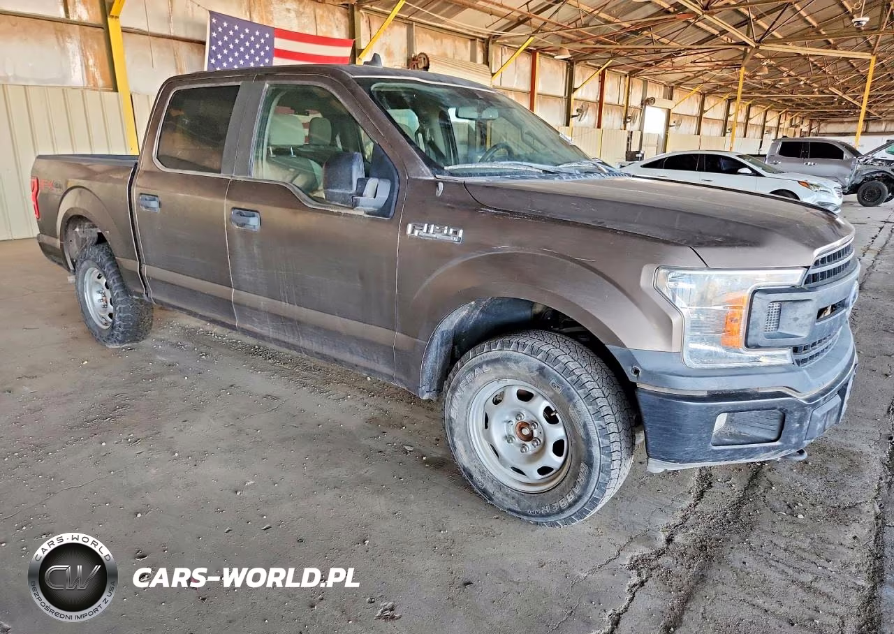 2020 Ford F150 Xl 4Wd 5.0L V8 Ffv Crew Cab VIN:1FTEW1E54LKD26620 - 4