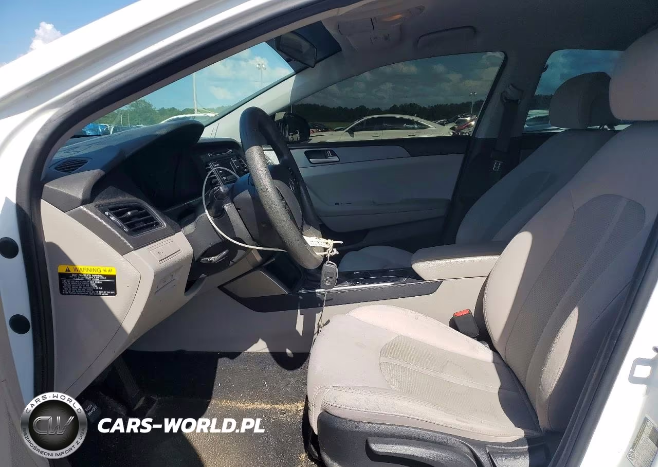 2017 Hyundai Sonata Se VIN:5NPE24AFXHH530002 - 7