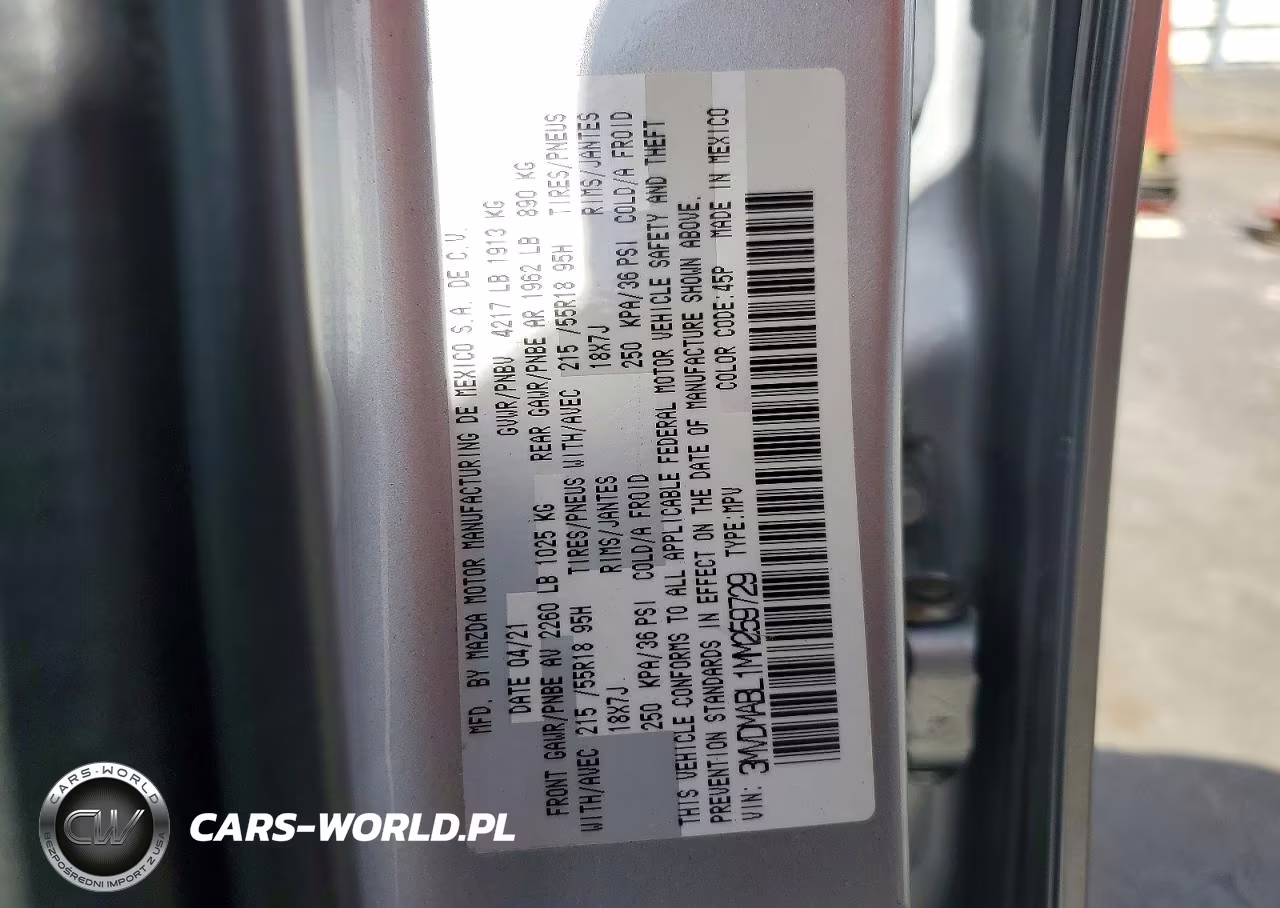 2021 Mazda Cx-30 Select VIN:3MVDMABL1MM259729 - 13