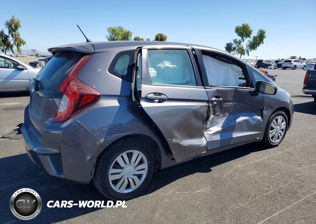 2015 Honda Fit Lx VIN:3HGGK5H54FM708491 - 3