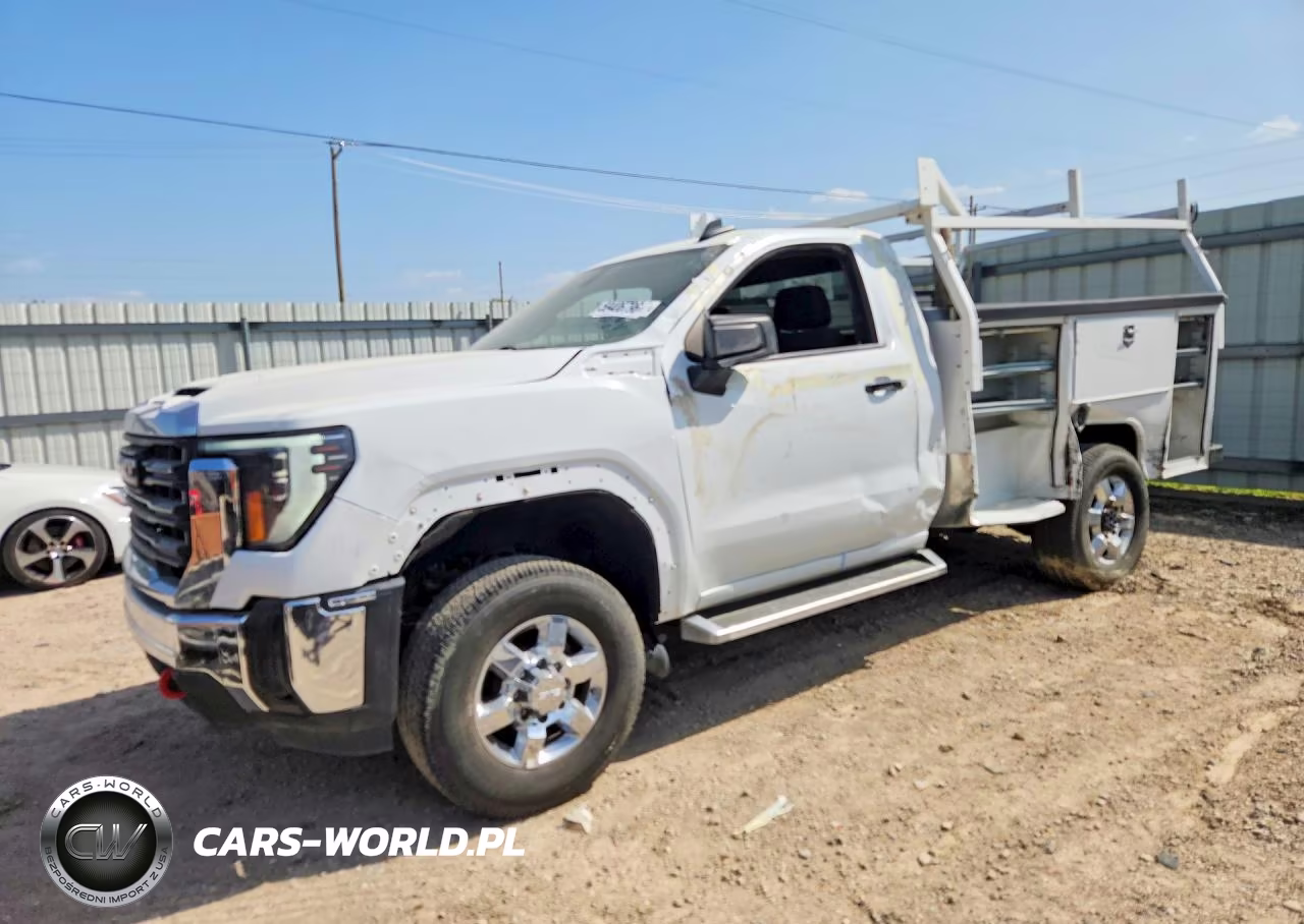 2024 GMC Sierra 2500Hd V8 Reg Cab 6.6L Service Body – zdjęcie 1 z 12