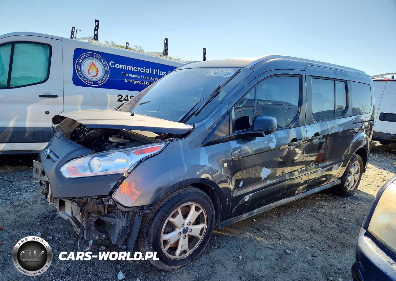 2016 Ford Transit Connect Xlt VIN:NM0GE9F74G1238041 - 1