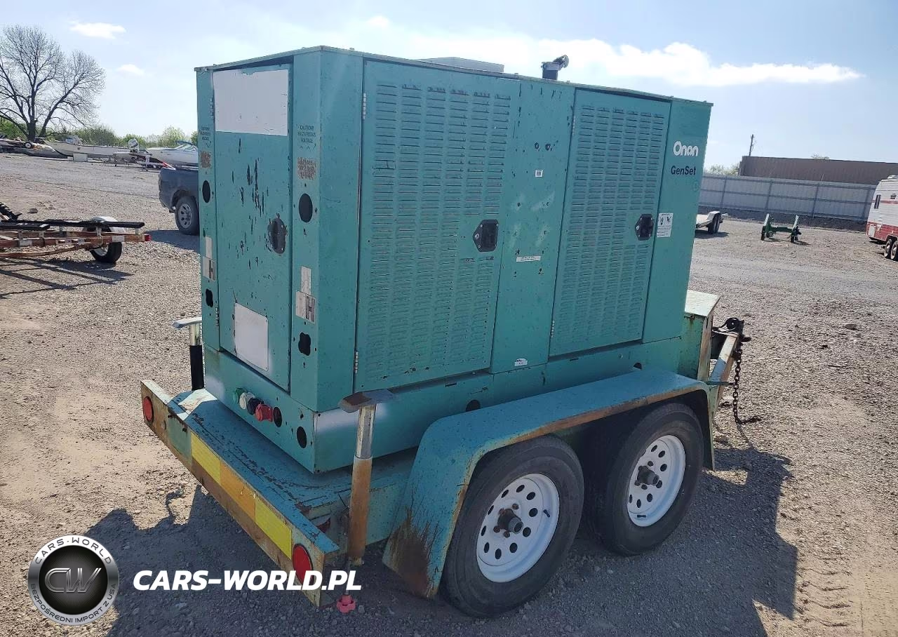 2000 Onan Generator VIN:00000000000005143 - 4