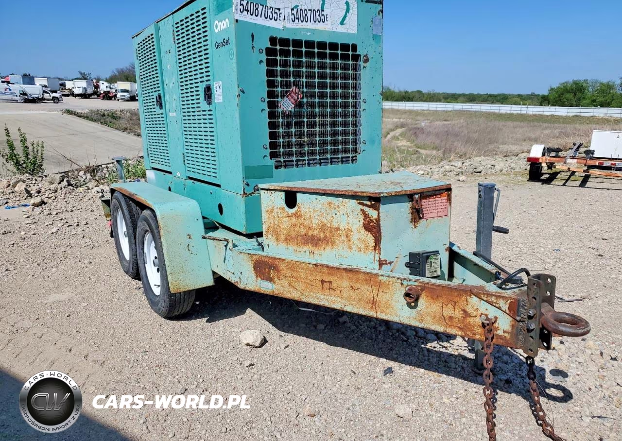 2000 Onan Generator VIN:00000000000005143 - 9
