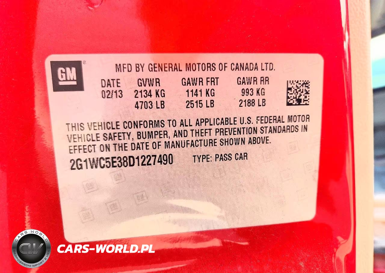 2013 Chevrolet Impala Ltz VIN:2G1WC5E38D1227490 - 12