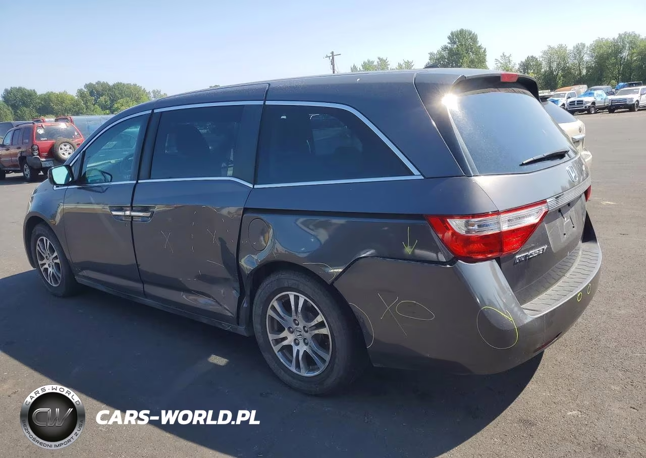 2012 Honda Odyssey Ex-L VIN:5FNRL5H61CB128841 - 2