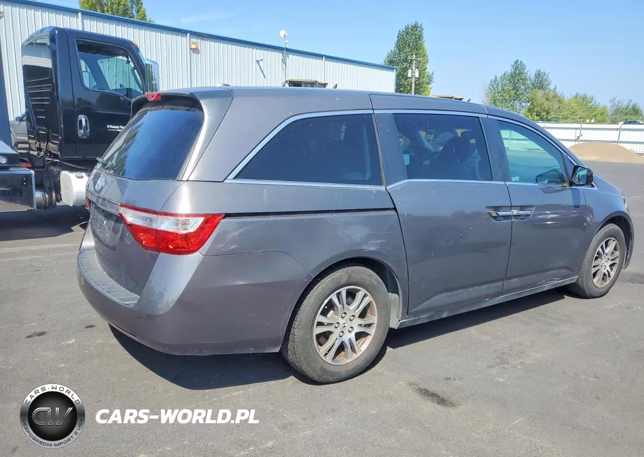 2012 Honda Odyssey Ex-L VIN:5FNRL5H61CB128841 - 3