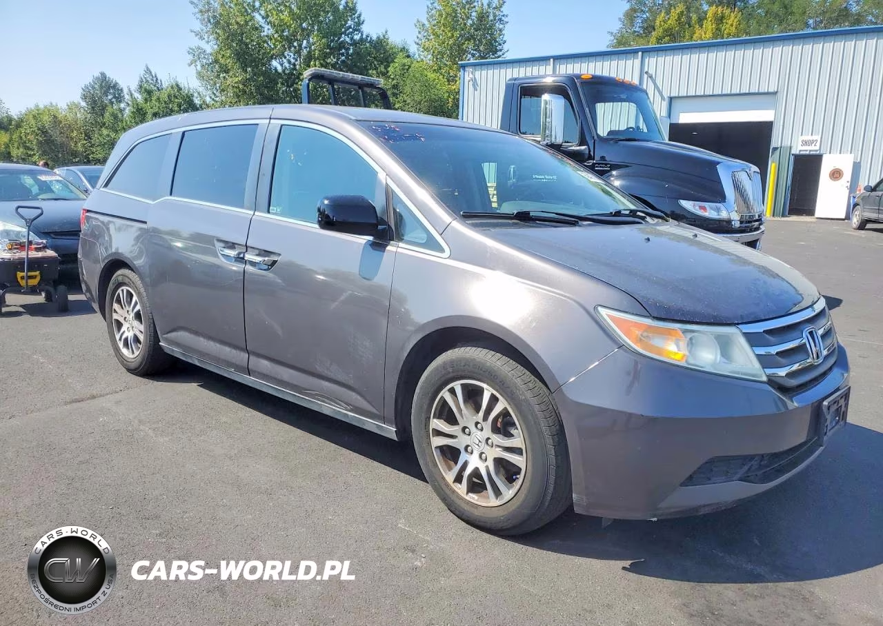 2012 Honda Odyssey Ex-L VIN:5FNRL5H61CB128841 - 4