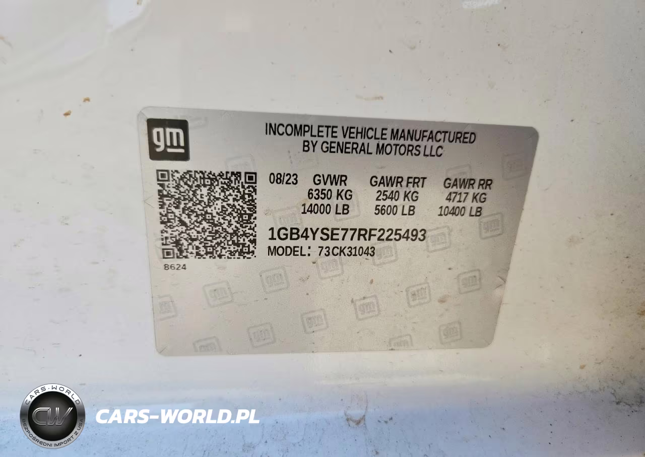 2024 Chevrolet Silverado K3500 VIN:1GB4YSE77RF225493 - 12