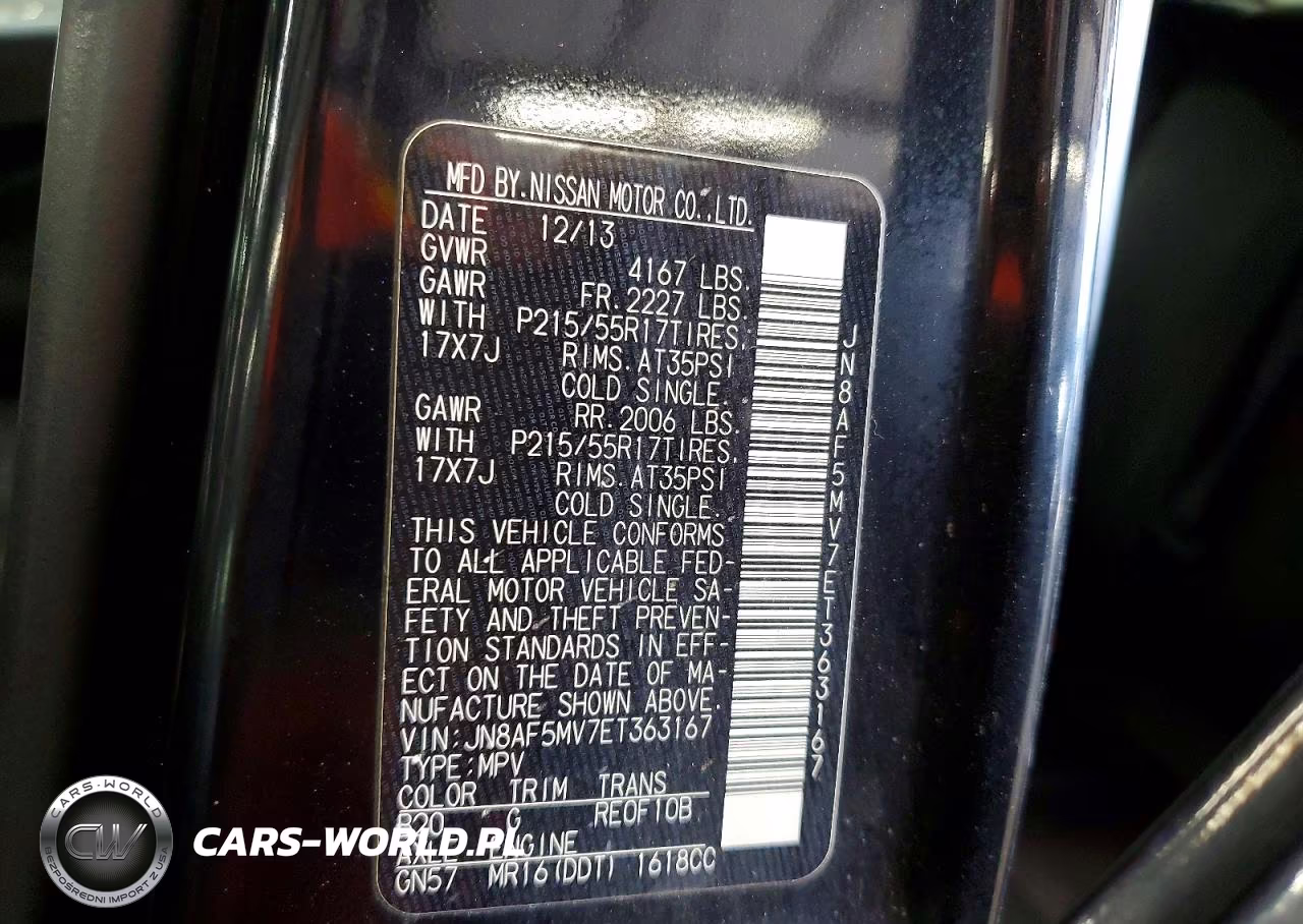 2014 Nissan Juke Sl VIN:JN8AF5MV7ET363167 - 12