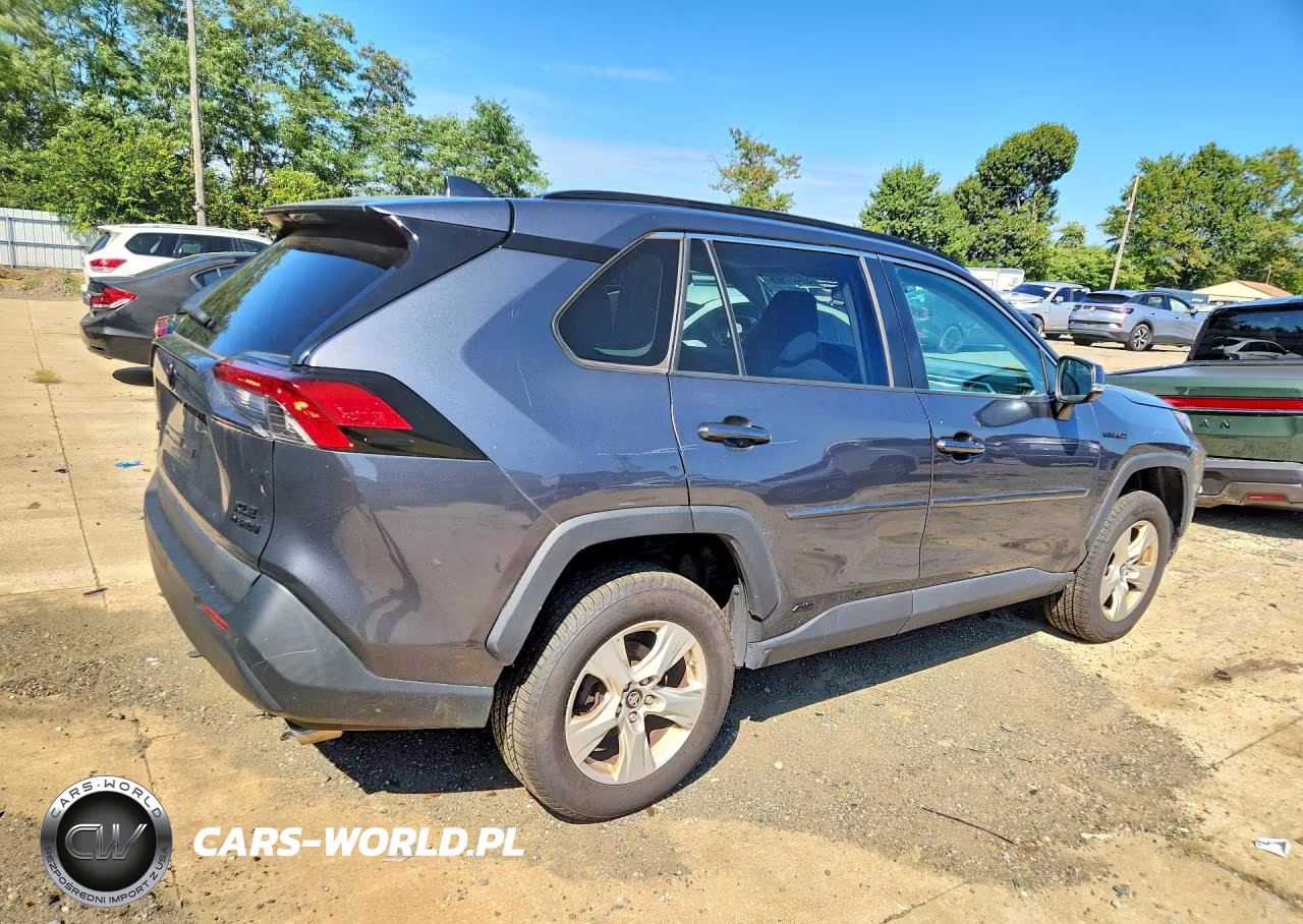 2019 Toyota Rav4 Hybrid Xle VIN:2T3RWRFV9KW037737 - 3