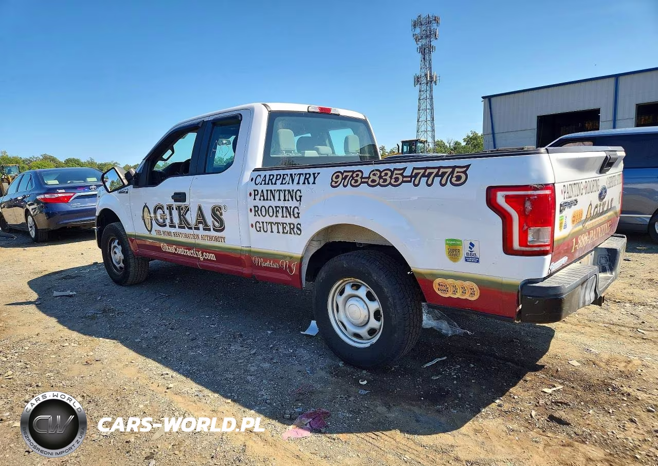 2017 Ford F150 Super Cab VIN:1FTEX1E81HKD91309 - 2