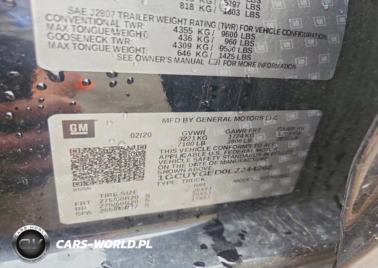 2020 Chevrolet Silverado K1500 Ltz VIN:1GCUYGED0LZ244262 - 12