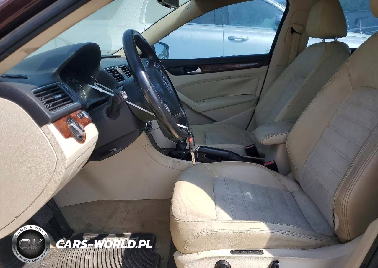 2013 Volkswagen Passat Sel VIN:1VWCN7A32DC103681 - 7