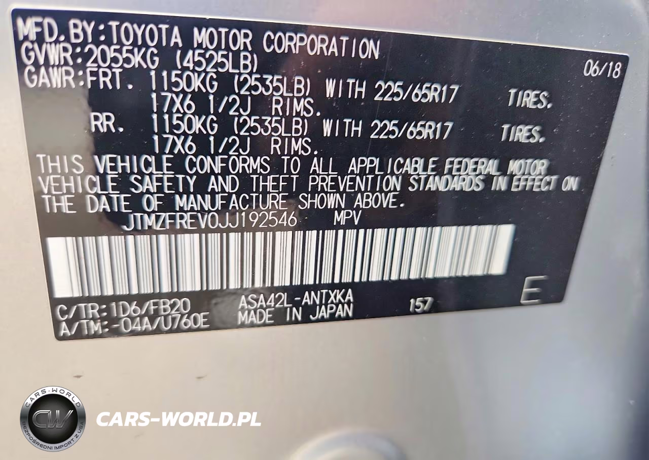 2018 Toyota Rav4 Le VIN:JTMZFREV0JJ192546 - 13