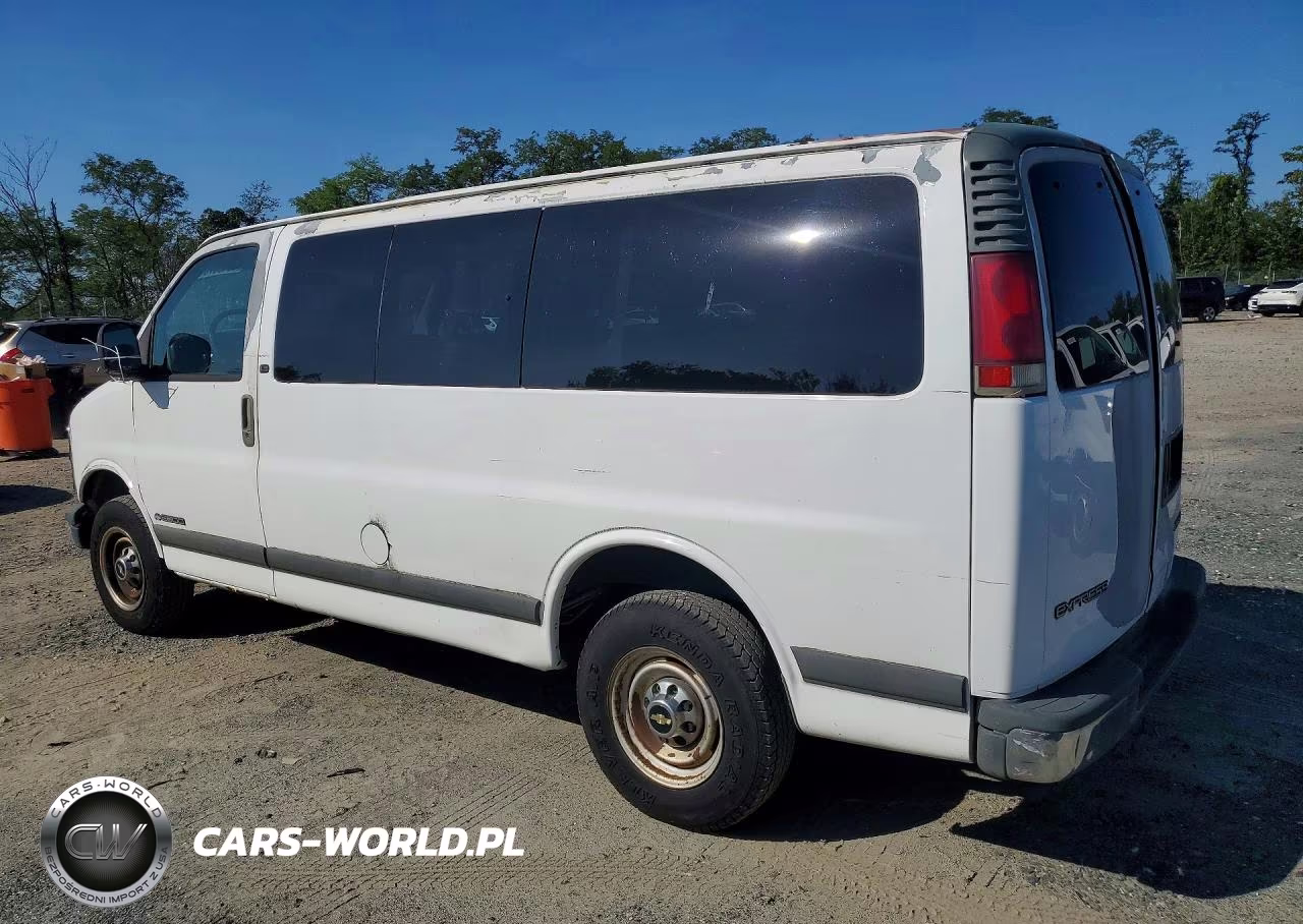 2000 Chevrolet Express G2500 VIN:1GAGG25R1Y1197174 - 2