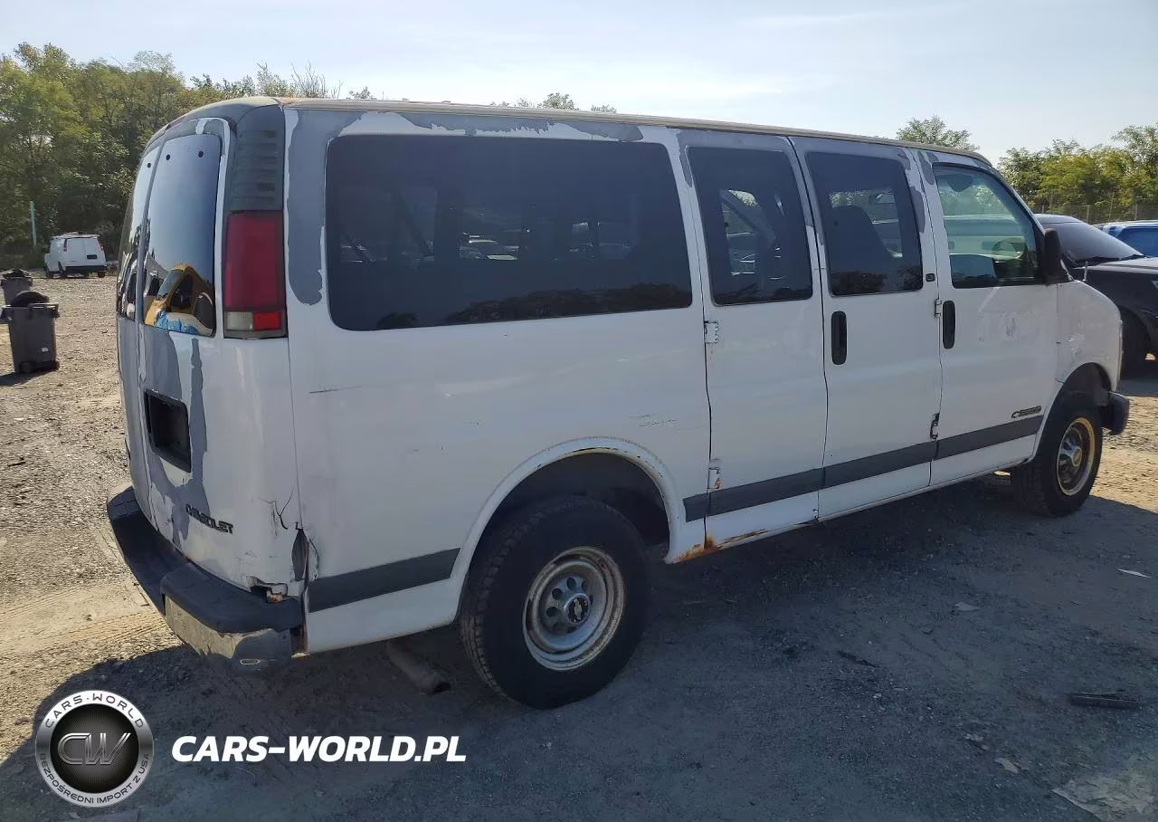 2000 Chevrolet Express G2500 VIN:1GAGG25R1Y1197174 - 3