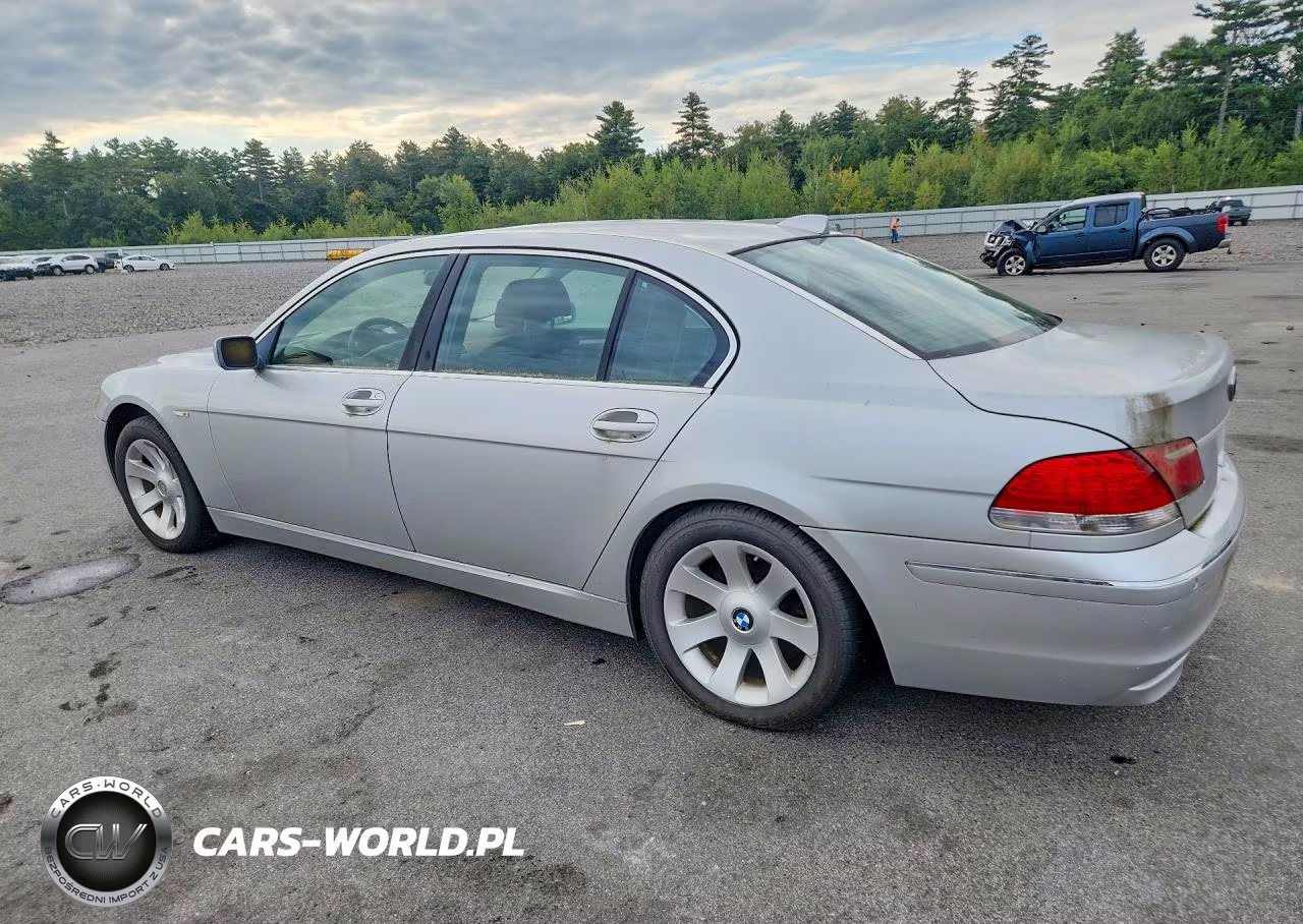 2006 BMW 750 Li VIN:WBAHN83516DT60015 - 2