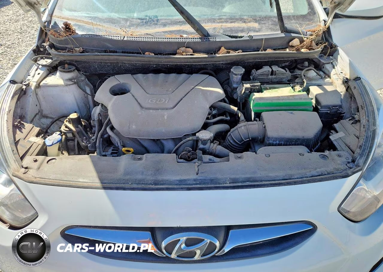 2013 Hyundai Accent Gs VIN:KMHCT5AE8DU107304 - 11
