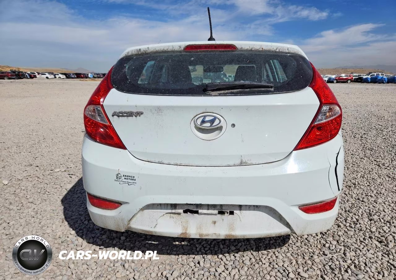 2013 Hyundai Accent Gs VIN:KMHCT5AE8DU107304 - 6