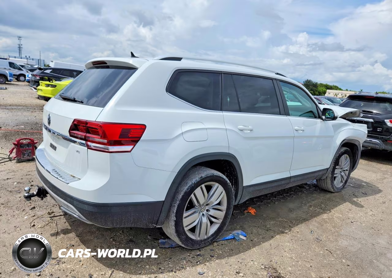 2019 Volkswagen Atlas Se VIN:1V2WR2CAXKC606129 - 3