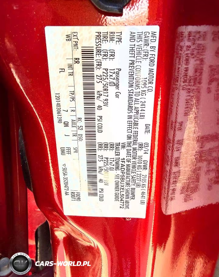 2014 Ford C-Max Sel VIN:1FADP5BUXEL504772 - 10