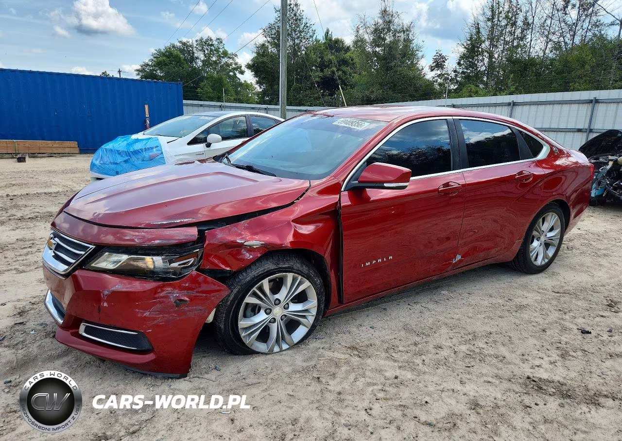2014 Chevrolet Impala Lt VIN:2G1115SL7E9206671 - 1