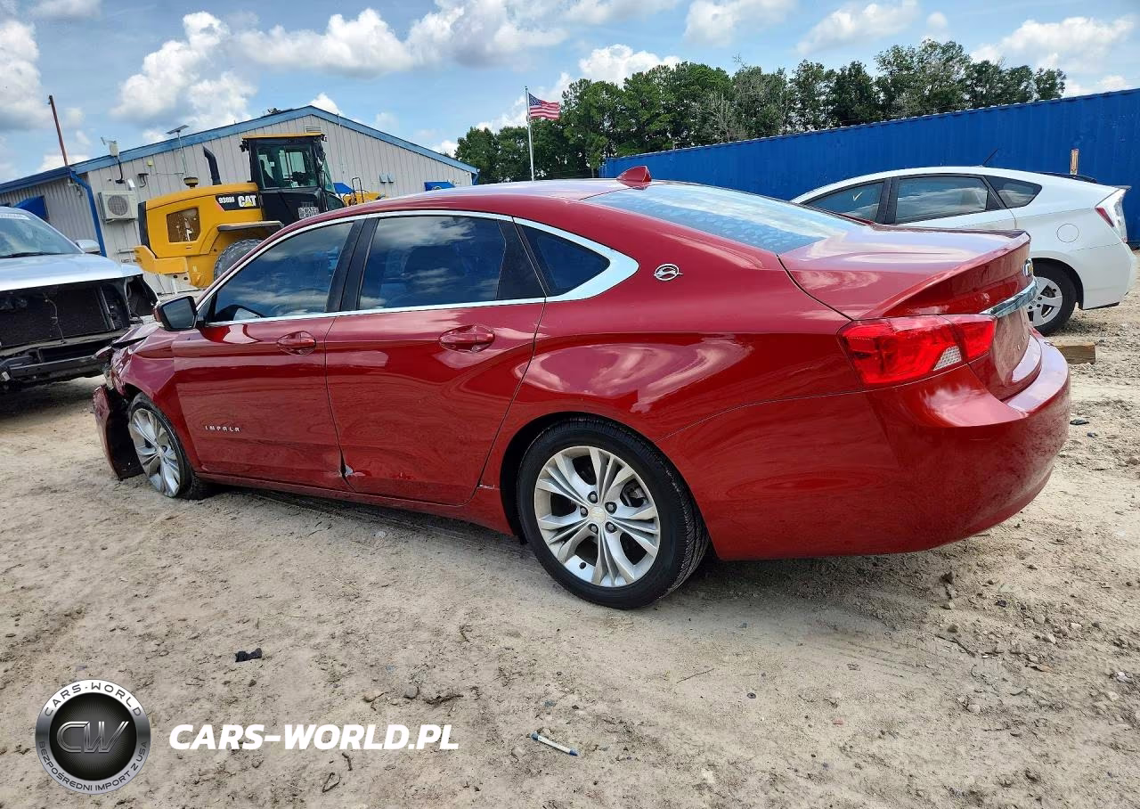 2014 Chevrolet Impala Lt VIN:2G1115SL7E9206671 - 2