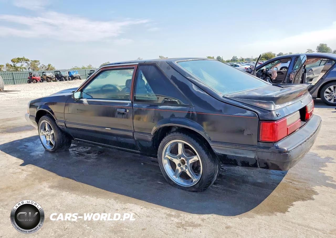 1991 Ford Mustang Lx VIN:1FACP41M7MF182290 - 2