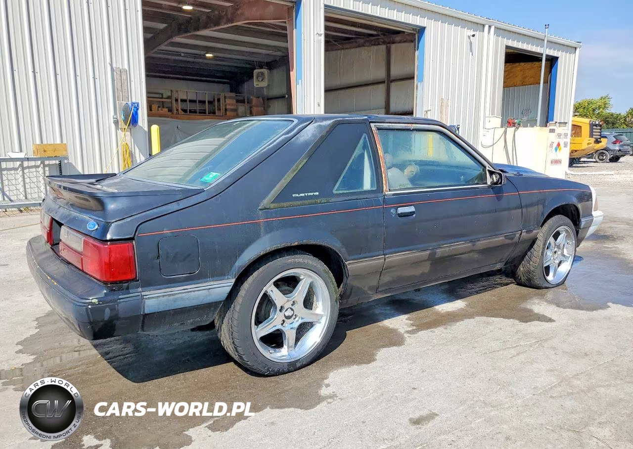 1991 Ford Mustang Lx VIN:1FACP41M7MF182290 - 3