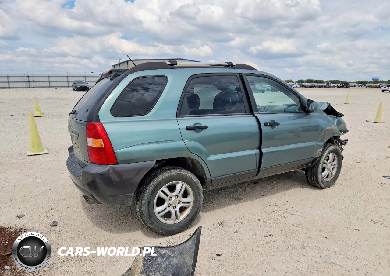 2007 Kia Sportage Lx VIN:KNDJF723677367277 - 3