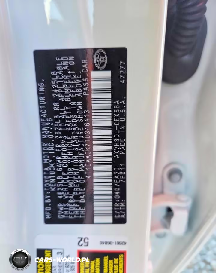 2026 Toyota Camry Se VIN:4T1DAACK7TU346413 - 12