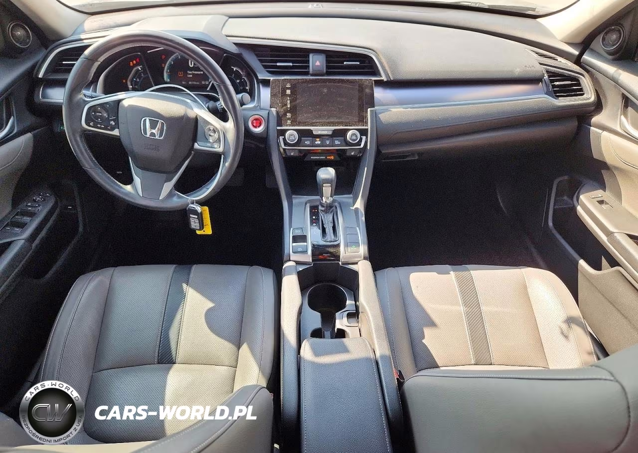 2018 Honda Civic Ex VIN:JHMFC1F84JX019467 - 8