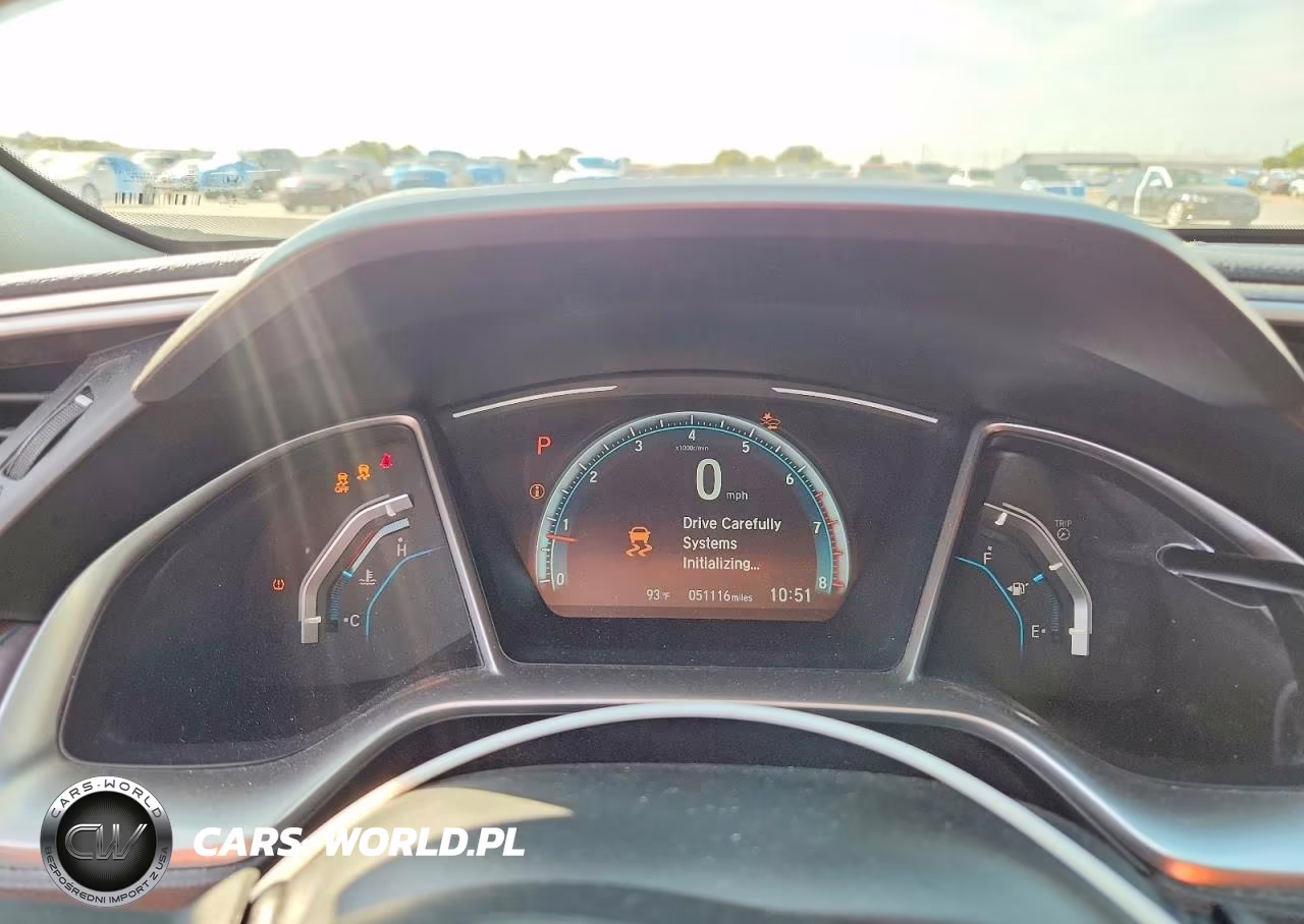 2018 Honda Civic Ex VIN:JHMFC1F84JX019467 - 9