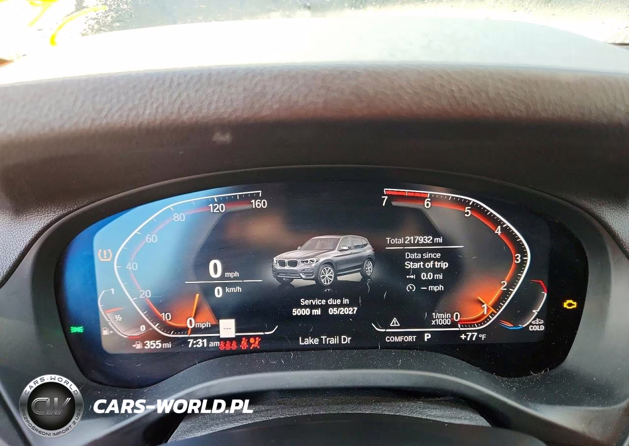 2020 BMW X3 Sdrive30I VIN:5UXTY3C04L9D65169 - 9