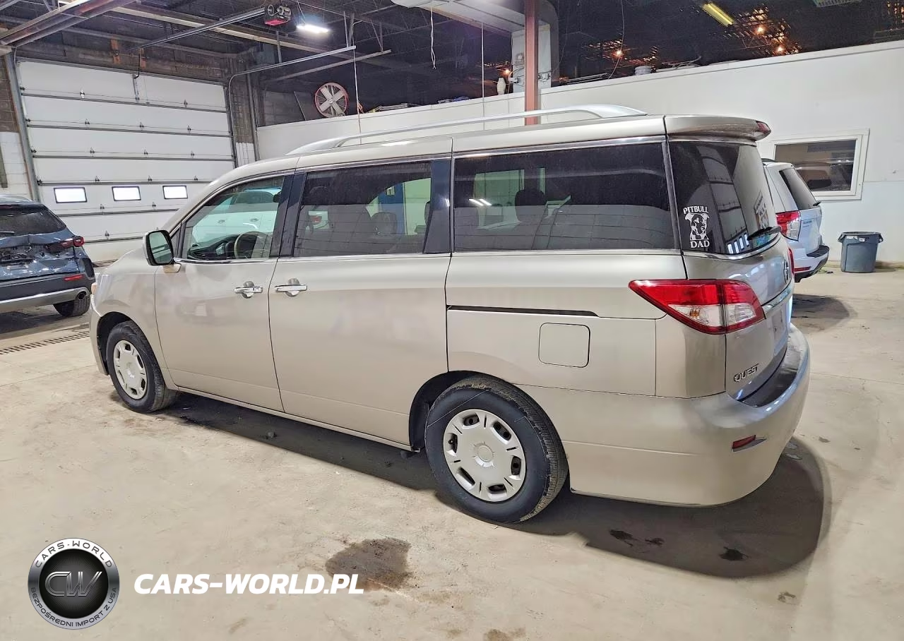 2012 Nissan Quest 3.5 S VIN:JN8AE2KP3C9034319 - 2